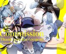 動画、SNS、歌ってみたイラスト描きます サムネ、SNS用、歌ってみた動画などのイラスト担当します イメージ2