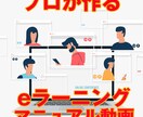 社内のマニュアル動画・eラーニング動画作ります 「人に教える動画」が得意です！日本語以外も大歓迎！ イメージ1