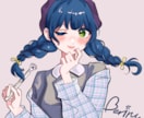 貴方だけのかわいいイラスト、描きます SNSのアイコン等にぴったり！丁寧にお仕事させていただきます イメージ1