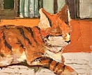 油彩で可愛くオシャレにペットを描かせてくださいます 犬、猫、兎、金魚・・・あなたのペットを描きます！ イメージ1