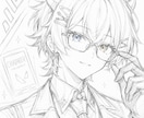 SNSで目を引く！あなただけのアイコン描きます SNS・Discord・配信用アイコン制作します！ イメージ4