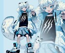希望のイラストをお描きいたします アイコン、立ち絵、一枚絵などご対応いたします！ イメージ3