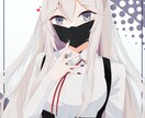 アイコンやヘッダー、Vtuberイラストを描きます アイコン、ヘッダーが欲しい人、Vtuberになりたい人へ イメージ3