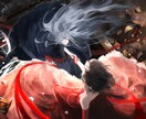 サムネイル等の厚塗りイラストを作成いたします サムネイル・MVイラスト・壁紙 イメージ1