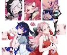 ひときわ目を惹く美しいイラストを制作します 高クオリティ｜華やかで美しい絵柄とキャラデザが得意です イメージ2