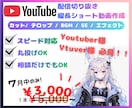 配信動画をテンポのよい動画に編集します 目を止めてもらえるショート動画、まるっと作ります イメージ1
