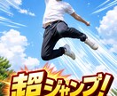 ジャンプ力を➕20cm伸ばす方法をお届けします 現役で1m以上ジャンプする自分がその秘訣を伝授します。 イメージ2