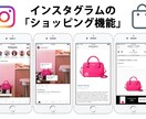 Instagramショッピング機能導入いたします ソーシャルコマース化におけるショッピング機能導入サポート イメージ1