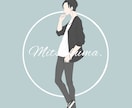 韓国風イラスト描きます "オシャレかっこいい"アイコンにしませんか？ イメージ2
