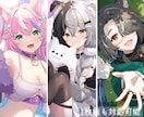 高品質な立ち絵/Live2D用パーツ分け制作します これからVtuberデビューされる方や新衣装などに イメージ9