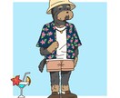 シンプルで可愛いアイコンイラスト描きます カラーもOK！低価格シンプル・おしゃれ・ゆるかわイラスト イメージ8