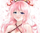 SNSアイコン､イラスト制作承ります 透明感のある、可愛いイラストをお描きします イメージ3