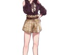 キャラの立ち絵描きます フリーゲームやクトゥルフの立ち絵用に！ イメージ3