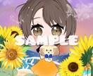 お好きな可愛いミニキャラを描きます あなた専用の似顔絵アイコン描きます。 イメージ3