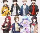 表情豊かなキャラクター立ち絵制作します 好きな用途で使える貴方だけのオリジナルキャラクター描きます！ イメージ4