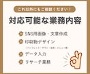フルカスタマイズOK！月額2.5万〜秘書業務します 個人事業主さまの事務・広報・デザインをまるごと引き受けます！ イメージ2