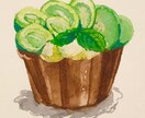 水彩絵具♬オリジナルイラストを描きます デフォルメからリアルなものまでなんでも受け付けております！ イメージ8