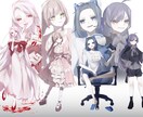 TRPGなどの立ち絵イラスト描きます 最短3日〜5日で納品できます！！ イメージ4