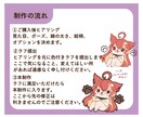 最短1日！絵柄が選べる！SDミニキャラ描きます アイコン、動画、ちょっとした隙間埋め、グッズにも！ イメージ3