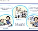 病院､福祉施設向けホームページを作成します 絵本風イラストでサービスを明瞭に伝えれるサイトを提案します イメージ5