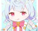 アニメキャラっぽい可愛いイラスト描きます アイコンサイズから等身大まで幅広いイラストを描きます！ イメージ3