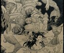 ご希望のイラストを製作致します 漫画・アニメ系イラスト,ペン画による動物や風景等のリアル画 イメージ5