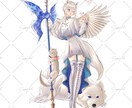 キャラクター立ち絵を制作します かわいい〜綺麗〜かっこいいまで、幅広く対応可能です！ イメージ5