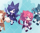 デフォルメキャラの全身絵を制作します ミニキャラを必要としてる方へ！ イメージ1