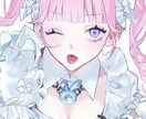 立ち絵・一枚絵・動画絵お描きします どこか毒のある可愛い少年少女が得意です。 イメージ1