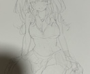 自作発言OK!落書風アナログイラストお書きします 可愛い女の子アナログでお描きします♪ イメージ3