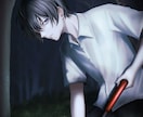 耽美で静かな世界観のイラストを制作します 繊細な光と陰で、記憶に沈む一枚を。 イメージ4