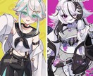 かわいらしく綺麗な厚塗りイラスト描きます sns等で使えるアイコン、キャラクター、立ち絵など描きます イメージ3
