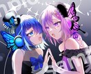 可愛い、かっこいい透明感あるイラスト描きます 立ち絵、一枚絵、アイコンなどお気軽にご相談下さい♪ イメージ3