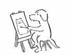 わんちゃんのゆるいアナログイラストを描きます 是非お気軽にご依頼くださいませ！ イメージ2