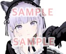 女性キャラアイコン作ります キュートなイメージが得意な胸上アイコンです！ イメージ1