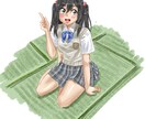 RPGツクールなどの立絵、差分などを作成いたします オリジナルの少女、中年おじさん等が得意です。 イメージ5
