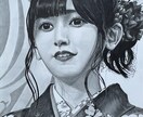 頂いた写真から鉛筆画でリアルな似顔絵をお描きします 思い出をデータとしてだけでなく実物を手元に残してみませんか？ イメージ2