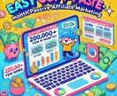 簡単作業で毎月20 万円以上稼げる方法を教えます 初期費用、ランディングコストも0ではじめれるコピペ副業 イメージ1