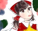 宣伝や説明に使う絵、アナログの練習用の絵描きます ちょっと幻想味のある絵描きます イメージ1