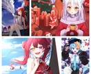 アイコン、一枚絵、サムネ描きます リピーター割あり！最高に可愛い子を描かせていただきます！ イメージ6