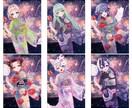 最短当日！IRIAM◎夏の浴衣イラスト描きます 配信にも！4種の浴衣から選べる◎キャラを即納でお書きします イメージ9
