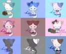 ゆるくて可愛い猫イラストかきます 猫の日にちなんで猫のアイコンにしませんか？ イメージ6