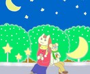 絵本みたいな一枚絵、描きます メルヘンやほっこりしたイラストを描かせてください♪ イメージ6
