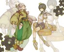 厚塗りのタッチであなただけのイラストを描きます trpgなどのイラスト等が必要な方へ イメージ5