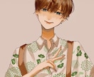 儚い雰囲気のあるカッコイイ可愛いを描きます ご予算に応じてご相談に乗ります！雰囲気や塗り方も変えれます！ イメージ3