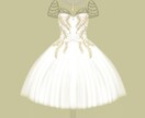 ファッションイラストおしゃれに描きます ヴィンテージ風な洋服、ドレスやワンピースのデザインを描きます イメージ5