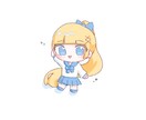 2人で¥1,000！SDキャラ作成します 夢絵もOK！かわいいデフォルメキャラクターを作成します！ イメージ3