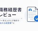 データエンジニアの職務経歴書をレビューします 独立・転職市場を知るプロが経歴書を「伝わる」形に イメージ1