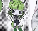 SDイラスト製作■表情差分もいたします 2等身〜3等身のチビキャライラストを製作☆表情差分も承ります イメージ3