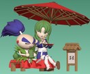 SDキャラクターの３Dモデリングをします あなたのSDキャラクターをフィギュアに！ イメージ1